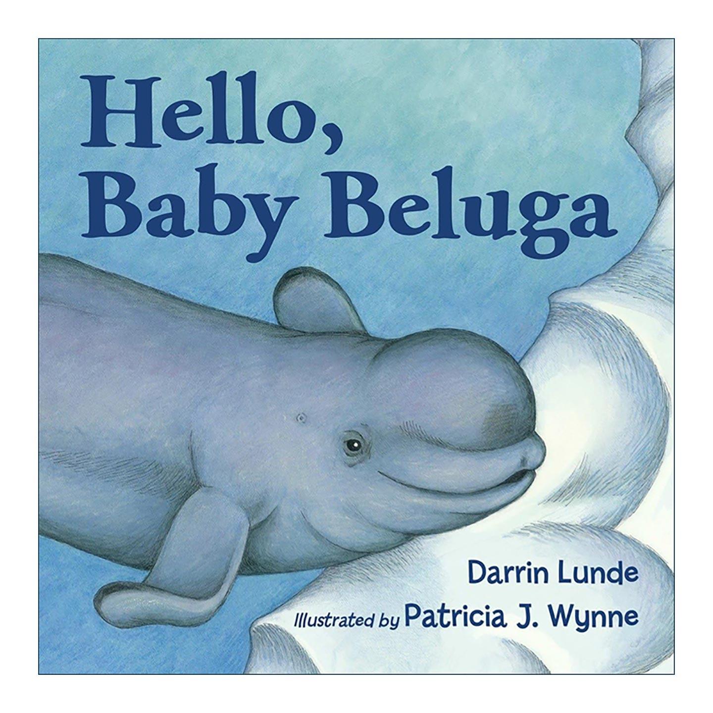 英文原版 Hello Baby Beluga 你好 小白鲸 儿童海洋动物科普百科启蒙认知绘本 Darrin Lunde 英文版 进口英语原版书籍
