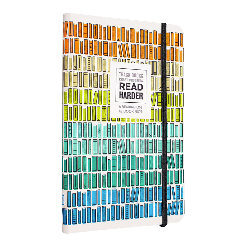 英文原版 Read Harder A Reading Log Track Books Chart Progress 努力阅读吧!我的阅读笔记本 英文版 进口英语原版书籍