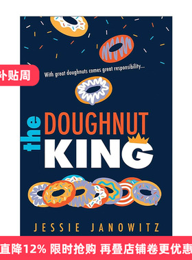 英文原版 The Doughnut King 甜甜圈之王 甜甜圈之道续篇 儿童小说 Jessie Janowitz 英文版 进口英语原版书籍