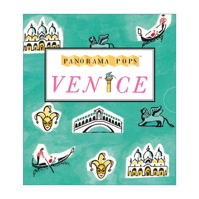 Venice: Panorama Pops 纸上城市全景立体书 威尼斯 精装进口英文原版书籍