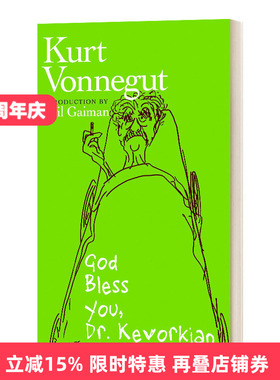 英文原版 God Bless You Dr Kevorkian 上帝保佑你 死亡医生 Kurt Vonnegut 库尔特·冯内古特 英文版 进口英语原版书籍