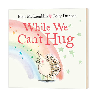 虽然我们不能拥抱 While We Can't Hug 英文原版绘本 英文版儿童英语启蒙图画故事书 进口原版书籍 Eoin McLaughlin