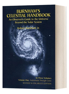 Burnham's Celestial Handbook. Volume One 伯纳姆天体手册1进口原版英文书籍