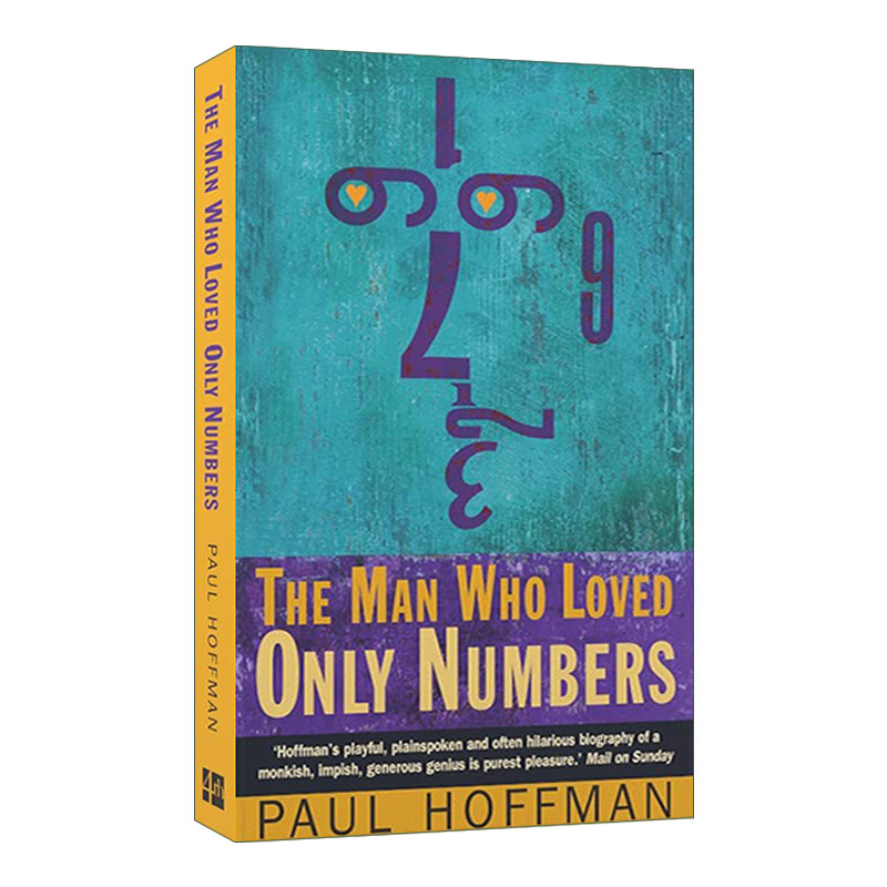 英文原版The Man Who Loved Only Numbers 数字情种 埃尔德什传进口书籍