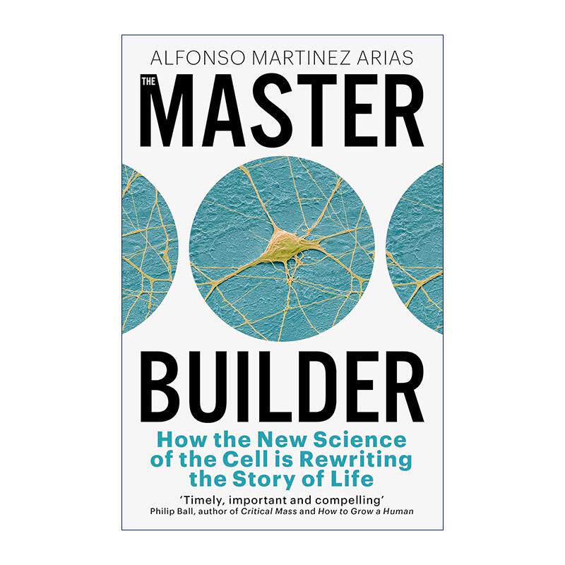 英文原版 The Master Builder 建造大师 细胞的新科学如何改写生命的故事 英文版 进口英语原版书籍
