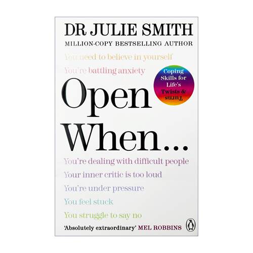 英文原版 Open When遭遇生活危机时请看这本书 Julie Smith 为什么以前没人告诉我续篇 周日泰晤士报畅销心理书籍进口英语原版书籍