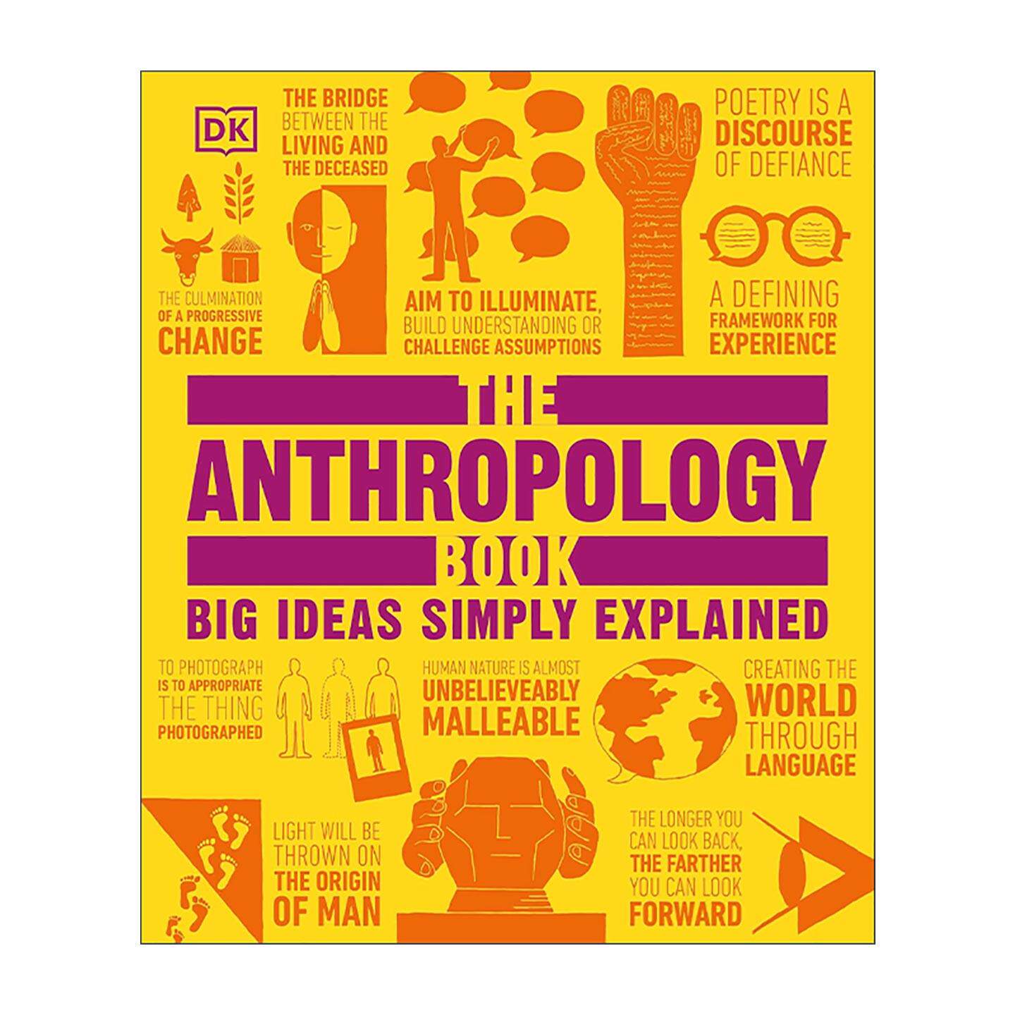 英文原版 The Anthropology Book DK思想百科丛书 人类学 Big Ideas系列 科普百科读物精装 英文版 进口英语原版书籍
