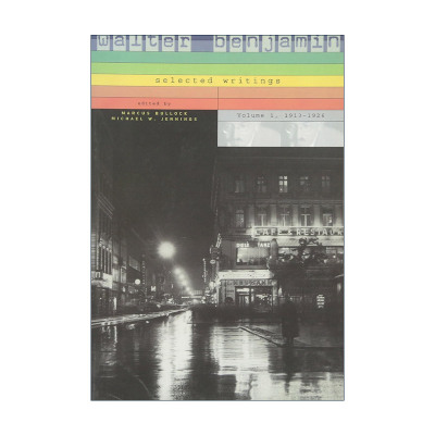 英文原版 Walter Benjamin Selected Writings 1 瓦尔特·本雅明 选集一 1913–1926 英文版 进口英语原版书籍