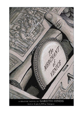 英文原版 The Merchant of Venice 威尼斯商人 儿童莎士比亚经典文学 Gareth Hinds 漫画小说 英文版 进口英语原版书籍