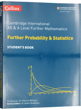 柯林斯剑桥国际进阶数学统计学 教材学生用书 Collins AS and A Level Further Mathematics Probability and Statistics 英文原版