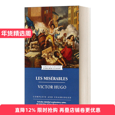 Les Miserables 悲惨世界  Enriched Classics系列进口原版英文书籍