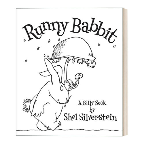 Runny Babbit 尼巴子兔 谢尔希尔弗斯坦 精装绘本进口原版英文书籍