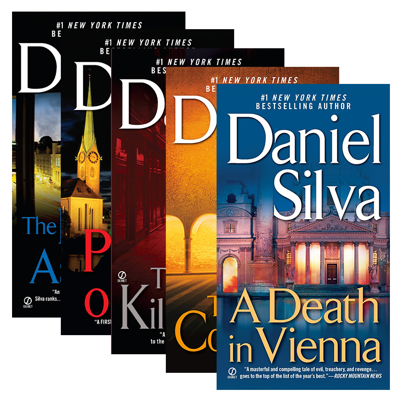 Gabriel Allon 暗杀大师1-5册进口原版英文书籍