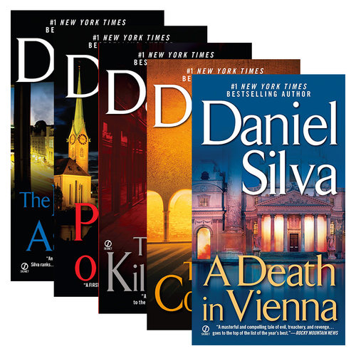 Gabriel Allon 暗杀大师1-5册进口原版英文书籍