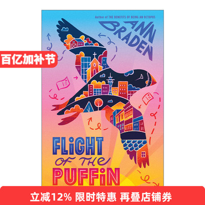 Flight of the Puffin 海雀的飞行 青少年校园霸凌主题小说 Ann Braden进口原版英文书籍