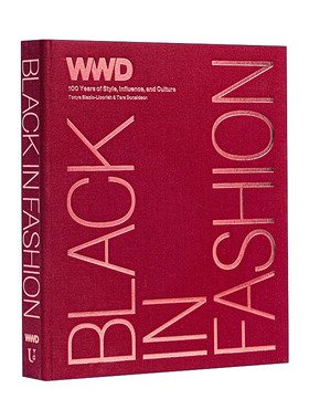 英文原版 Black in Fashion 黑色时尚 百年风格 影响力和文化 女装日报WWD 精装影集 英文版 进口英语原版书籍