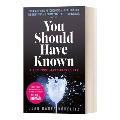 You Should Have Known 你早该知道 珍·汉夫·克莱利兹畅销小说 美剧无所作为原著进口原版英文书籍