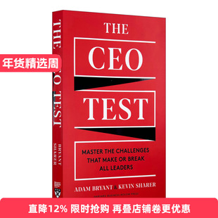 The CEO Test 首席执行官测试 管理层职业发展指南 杰出文学作品奖领导力类长名单 哈佛商业评论 精装 进口原版英文书籍