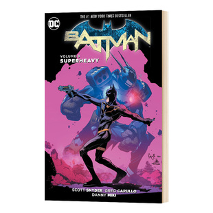 Batman The 英文原版 蝙蝠侠卷8 英文版 DC系列动漫漫画 Vol. Superheavy 超重 New