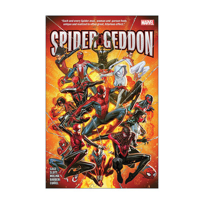 英文原版 Spider-Geddon 蜘蛛侠末日 漫威大事件 漫画 Christos Gage 英文版 进口英语原版书籍