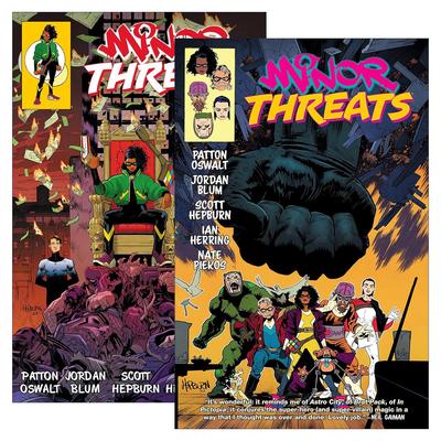 英文原版 Minor Threats 次要威胁2册 黑马漫画格莱美奖与艾美奖得主帕顿·奥斯瓦尔特 英文版 进口英语原版书籍