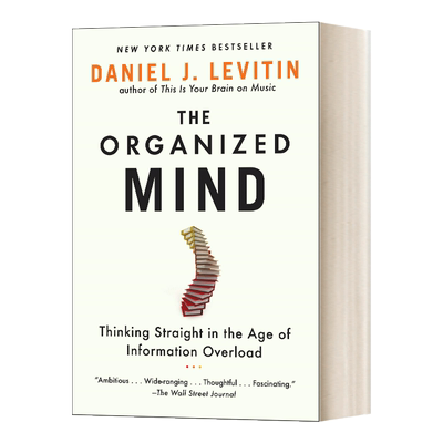 The Organized Mind 有条不紊的思路进口原版英文书籍