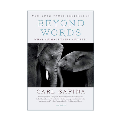 英文原版 Beyond Words 无言的呼唤 动物的感知 思考和表达 生态学家Carl Safina 英文版 进口英语原版书籍
