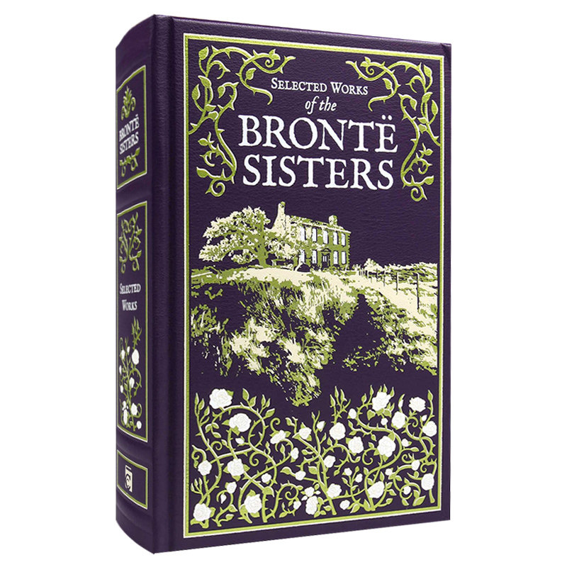 英文原版小说 Selected Works of the Bronte Sisters 勃朗特姐妹精选作品 简爱呼啸山庄 女房客 皮革精装 英文版 进口英语书籍