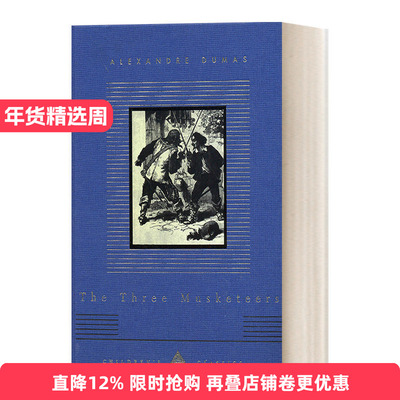 The Three Musketeers 三个火枪手Everyman精装版 儿童经典系列进口原版英文书籍