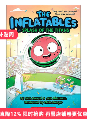 英文原版 The Inflatables In Splash Of The Titans 充气艇大作战4 图像小说 英文版 进口英语原版书籍