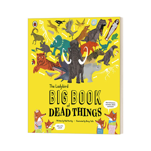 The Ladybird Big Book of Dead Things 小瓢虫大百科 绝种的生物 精装进口原版英文书籍