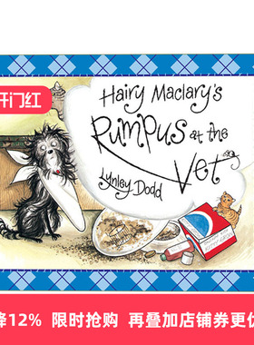 英文原版 Hairy Maclary's Rumpus At The Vet 毛毛狗大闹宠物医院 新西兰作家Lynley Dodd经典儿童绘本 英文版 进口英语原版书籍