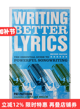 英文原版 Writing Better Lyrics 写更好的歌词 强大歌曲创作的基本指南 英文版 进口英语原版书籍
