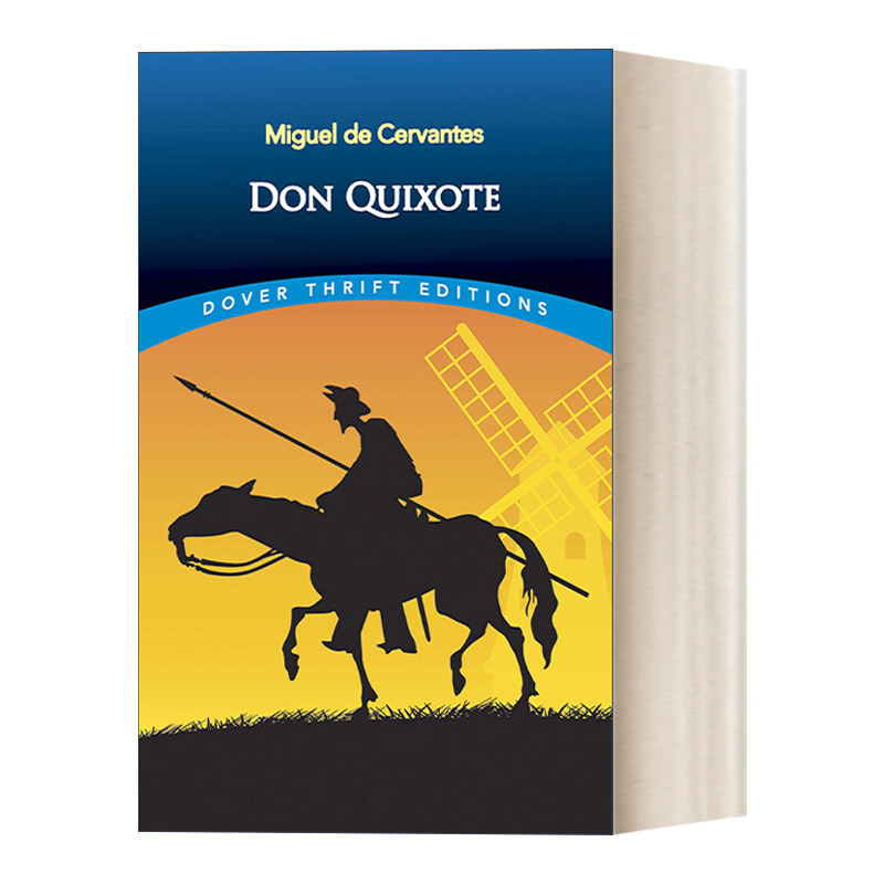 Don Quixote 堂吉诃德 塞万提斯 Dover Thrift Editions进口原版英文书籍