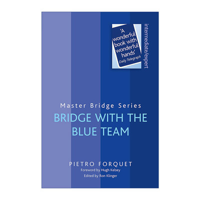 Bridge With The Blue Team 意大利蓝队与桥牌进口原版英文书籍