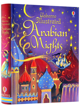 Usborne Illustrated Arabian Nights 一千零一夜故事合集  精装插图版进口原版英文书籍