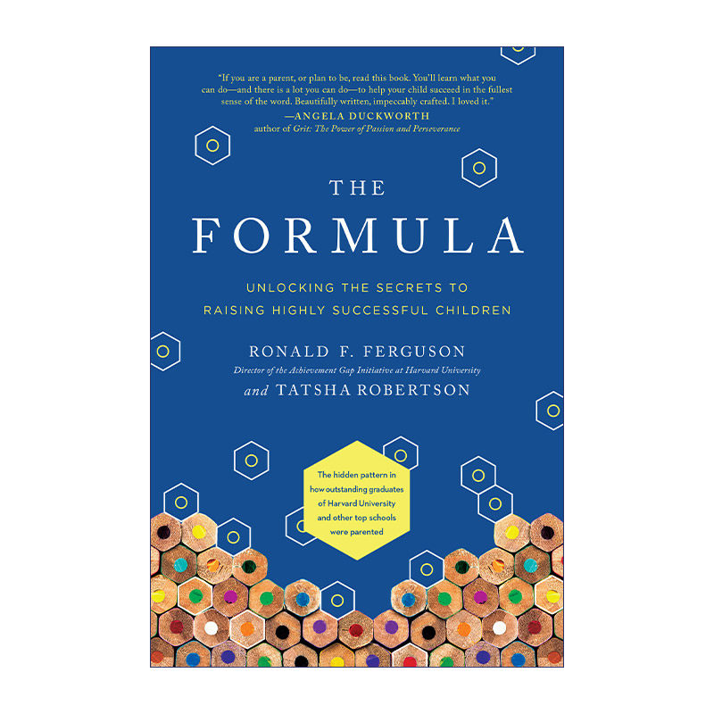英文原版 The Formula 高成就孩子的教养法则 Ronald F. Ferguson 精装 英文版 进口英语原版书籍