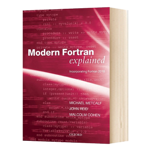 英文原版 Modern Fortran Explained 现代公式翻译解释 结合公式翻译2018 英文版 进口英语原版书籍