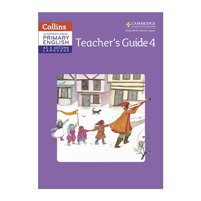 英文原版 Collins Cambridge International Primary English as a Second Language Teacher Guide4小学英语教师用书4 进口英语书