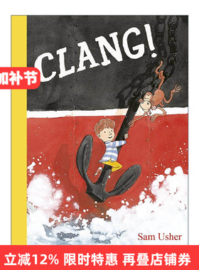 英文原版 Clang 远航 锵 与爷爷一起冒险 儿童亲子共读绘本 Sam Usher 英文版 进口英语原版书籍