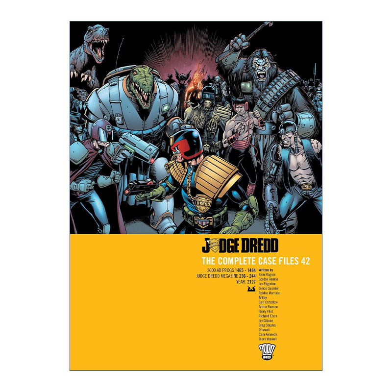 Judge Dredd The Complete Case Files 42 特警判官 漫画合集42进口原版英文书籍