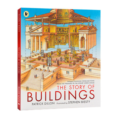 英文原版 The Story of Buildings 建筑的故事 从金字塔到悉尼歌剧院 建筑启蒙科普百科读物 英文版 进口英语原版书籍
