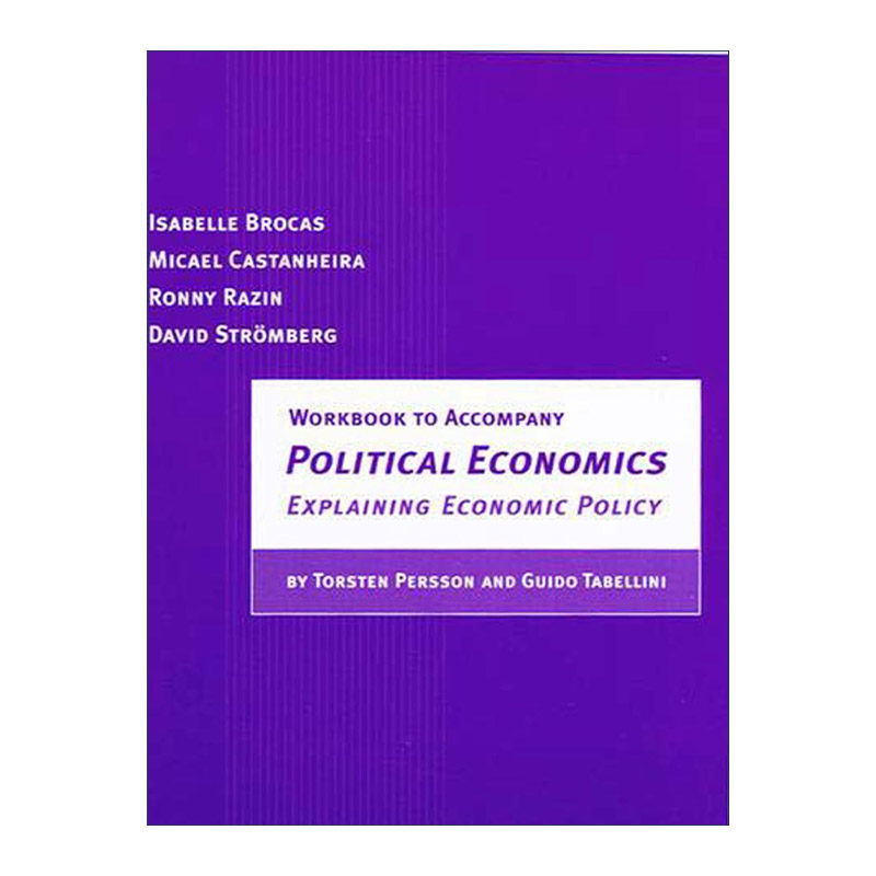 英文原版 Workbook to Accompany Political Economics 政治经济学练习册 解释经济政策 英文版 进口英语原版书籍