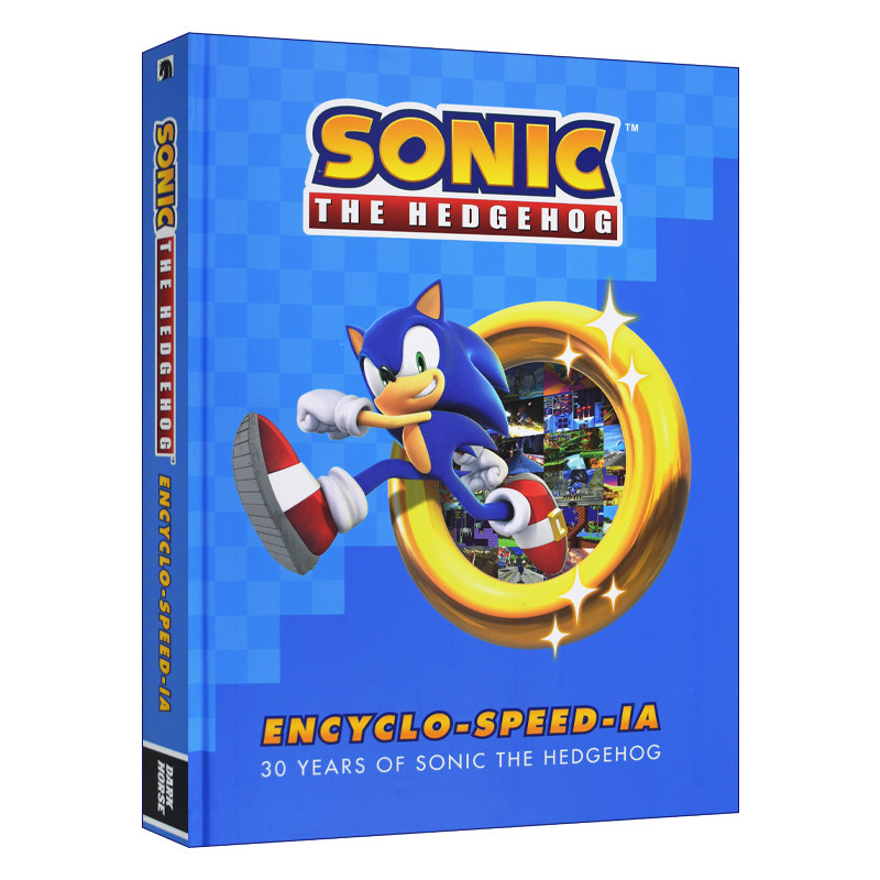 Sonic the Encyclospeedia 索尼克游戏百科 精装进口原版英文书籍