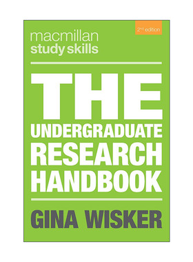 英文原版 The Undergraduate Research Handbook 本科生研究手册 学习技巧系列 英文版 进口英语原版书籍