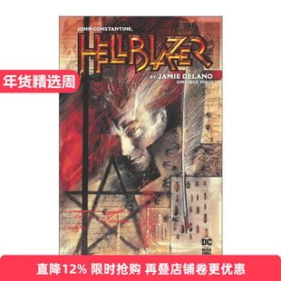 英文原版 John Constantine Hellblazer by Jamie Delano Omnibus Vol.1 约翰·康斯坦丁 地狱神探 精选集 DC漫画 精装经典收藏版