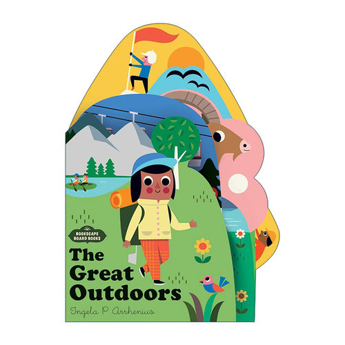 英文原版 Bookscape Board Books The Great Outdoors 户外游记 异形纸板书 英文版 进口英语原版书籍