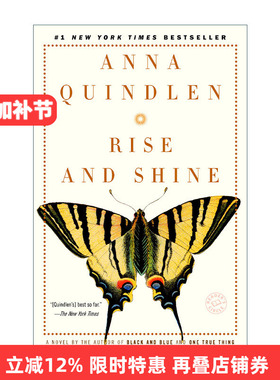 Rise and Shine 日出而作 女性小说 Anna Quindlen进口原版英文书籍