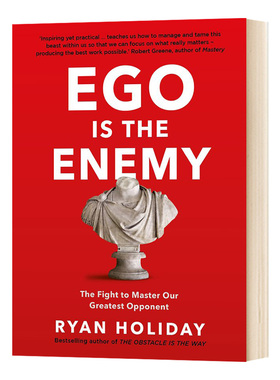 绝对自控 自我是敌人 英文原版 Ego is the Enemy 自律技巧 自控手册 管理书 进口原版英语书籍 瑞安·霍利迪 Ryan Holiday
