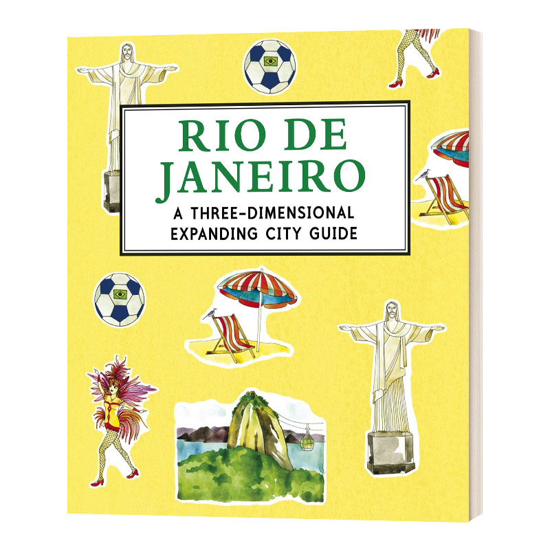 Rio de Janeiro: Panorama Pops 里约热内卢 小开本全景精装立体书进口原版英文书籍